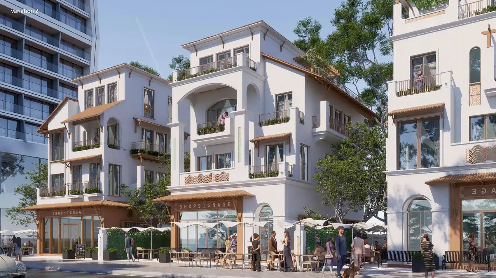 Khu biệt thự ven biển Blanca City – sự hòa quyện giữa phong cách cổ điển châu Âu và hơi thở bản địa.