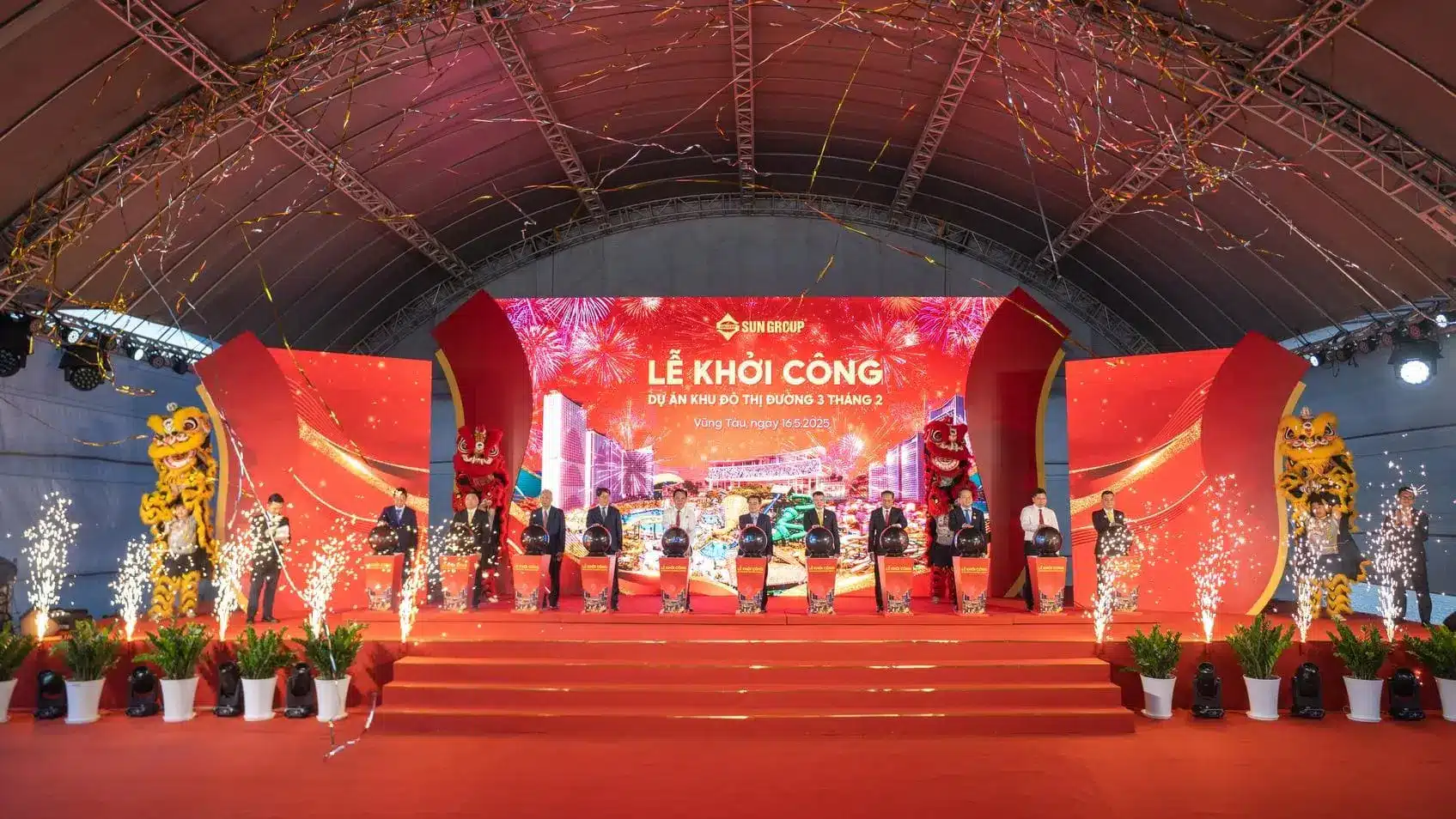 Lễ khởi công Dự án Blanca City tại Vũng Tàu, biểu tượng mới của thành phố biển.